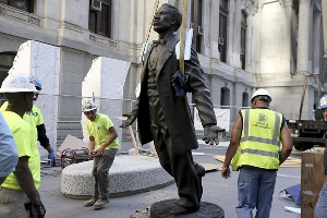 Philadelphia’s 1st African American Statute